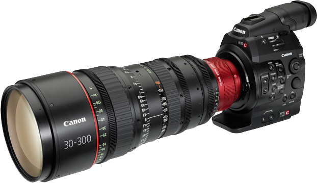 Canon EOS-C300-With-30-300Lenses