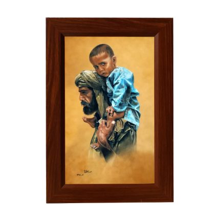 تابلو نقاشی کویر