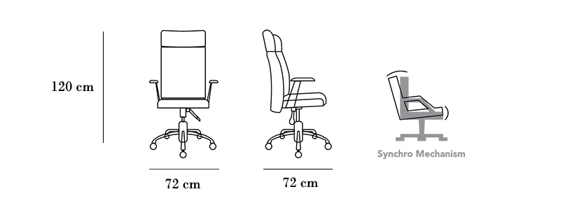 صندلی اداری هلگر طرح Math