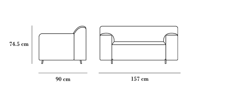 شماتیک کاناپه هلگر طرح Cloud