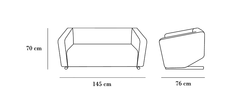 شماتیک کاناپه هلگر طرح Cut