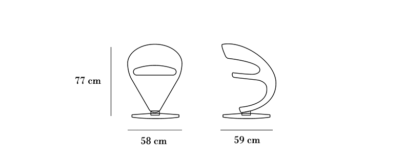 صندلی ناهارخوری هلگر طرح Eve