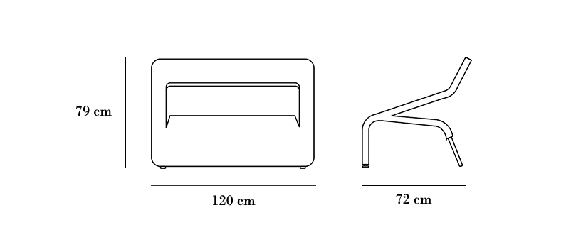 کاناپه هلگر طرح Italic