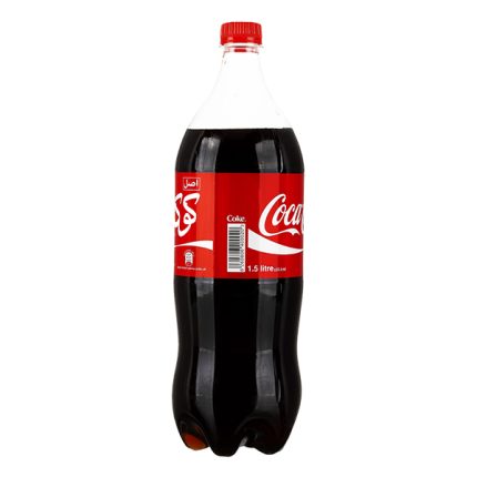 نوشابه کوکاکولا 1/5 لیتری طرح اورجینال