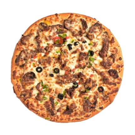 پیتزا سیر و استیک ژانرو